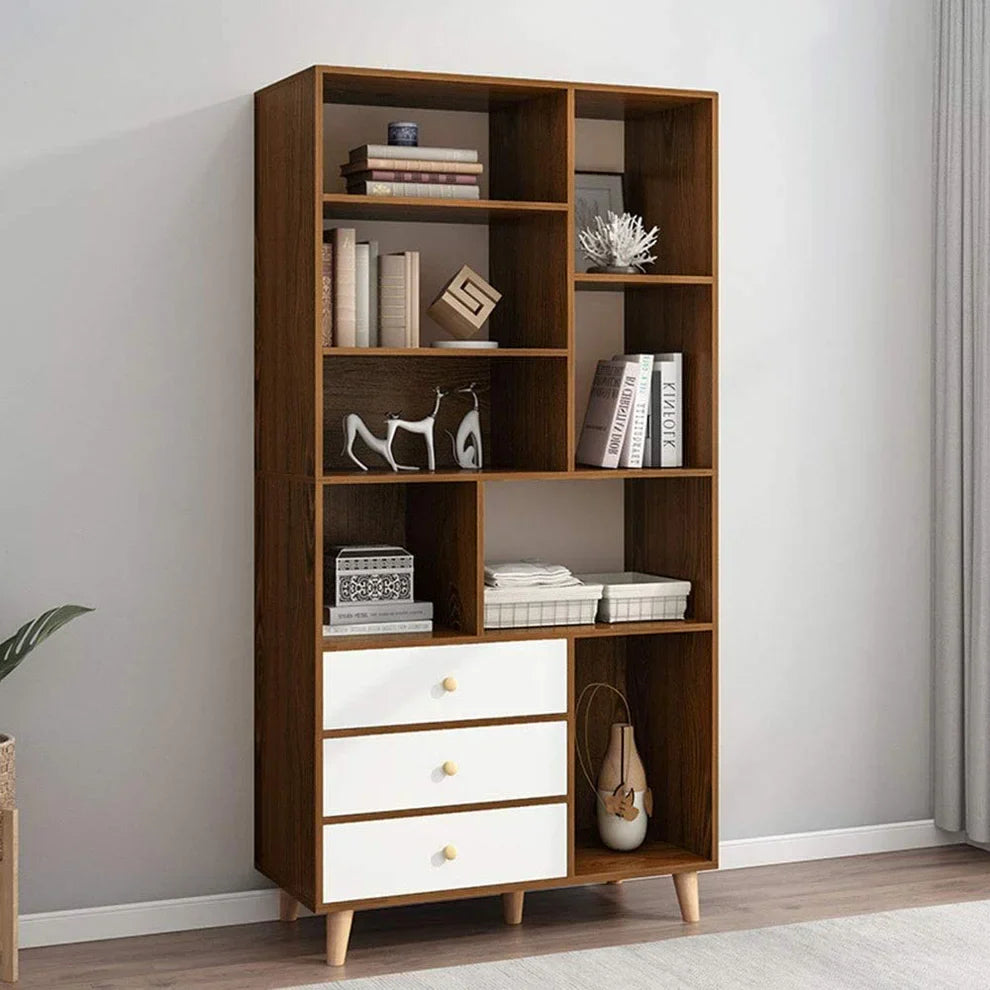 Bookcase 90*30*170 Dark - E1720808289P