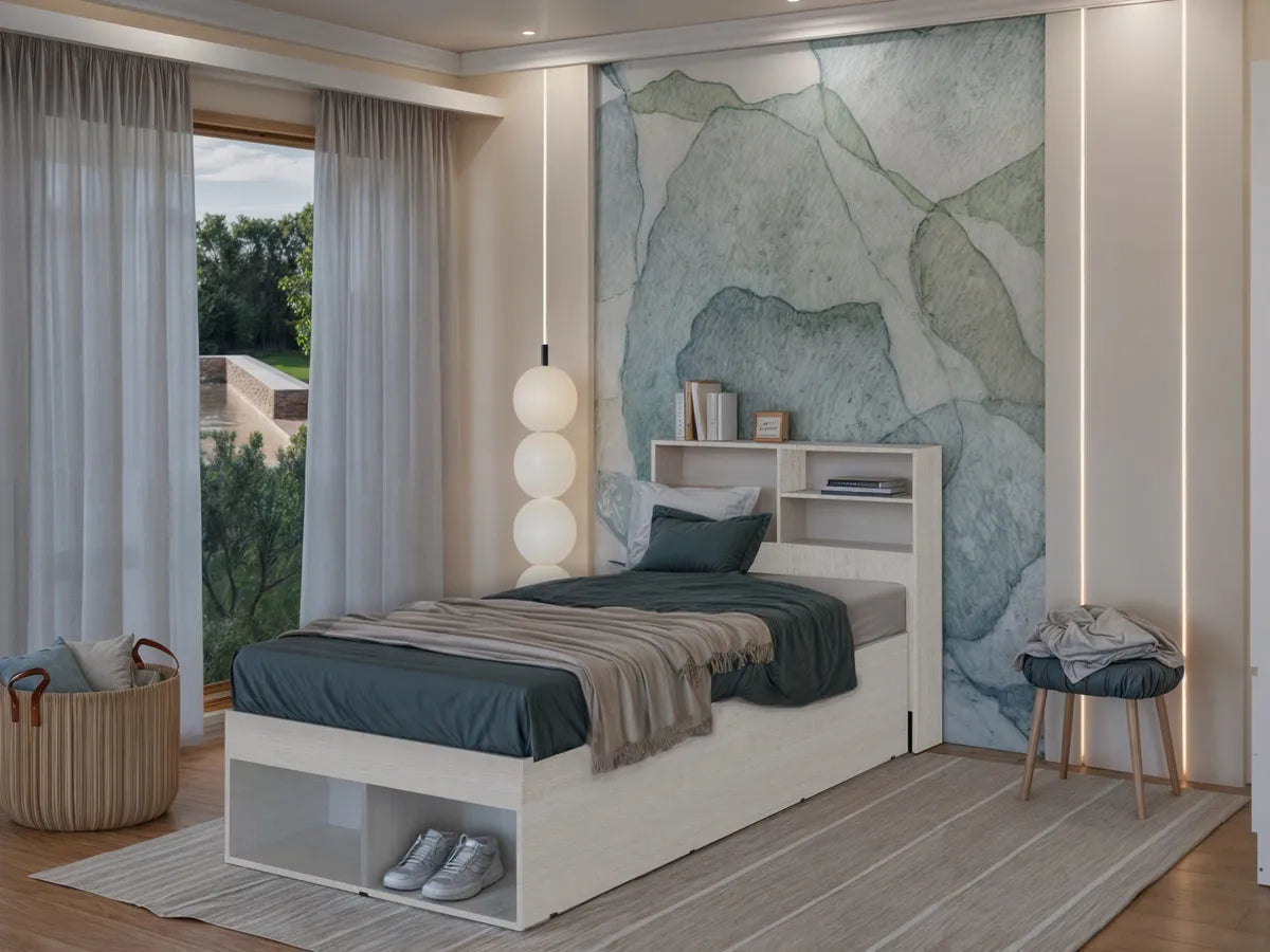 NORMAN - Bed 92*211.5*90 BED12874574