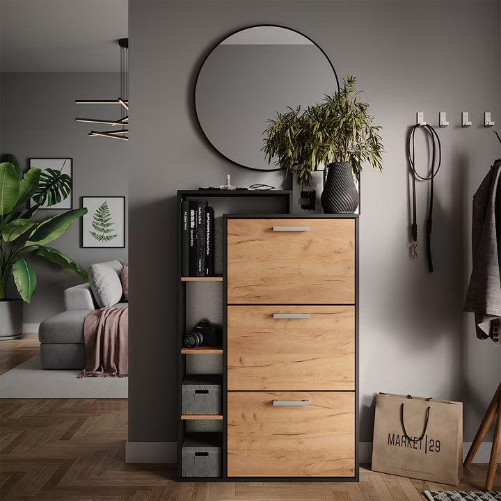 LORA - Shoe Cabinet 80*25*128.5 SCR117517