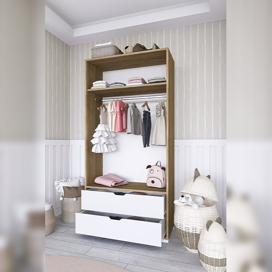 LEWIS - Wardrobe 90*45*183 WD010