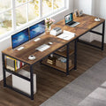 D08 Metal Straight Desk MDF Top 200*60 DSK1580008