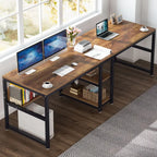 D08 Metal Straight Desk MDF Top 200*60 DSK1580008
