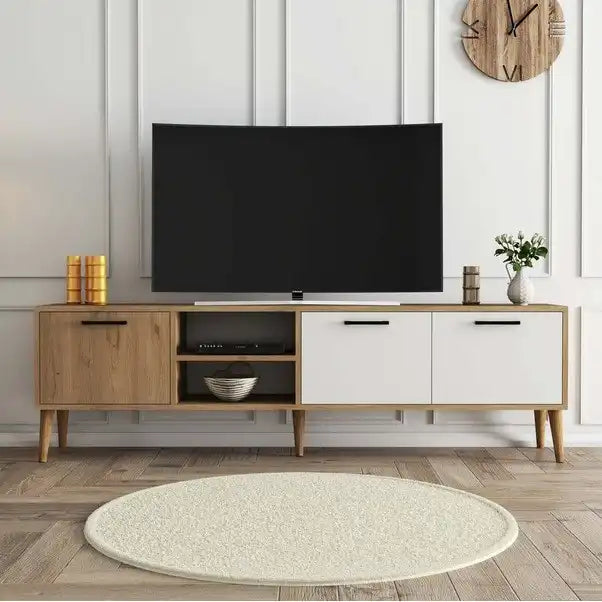 [Width 180cm] T05 TV Table MDF 180*35*50 TVT1580005