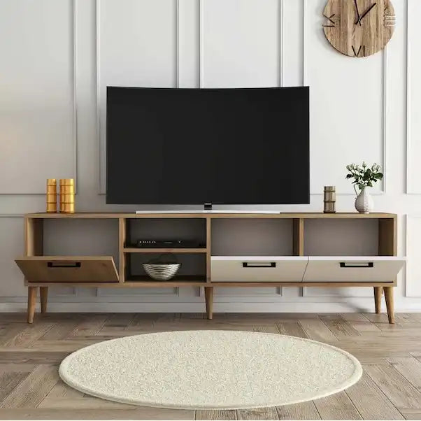 [Width 180cm] T05 TV Table MDF 180*35*50 TVT1580005