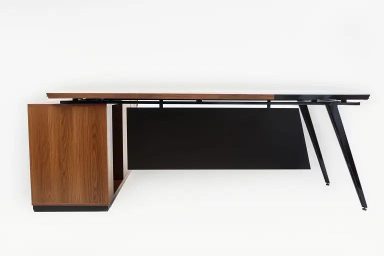 D17 Manager L-Shape Desk MDF 180*160*77 MD1580017