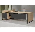 D08 Manager L-Shape Desk MDF 180*160*77 MD1580008