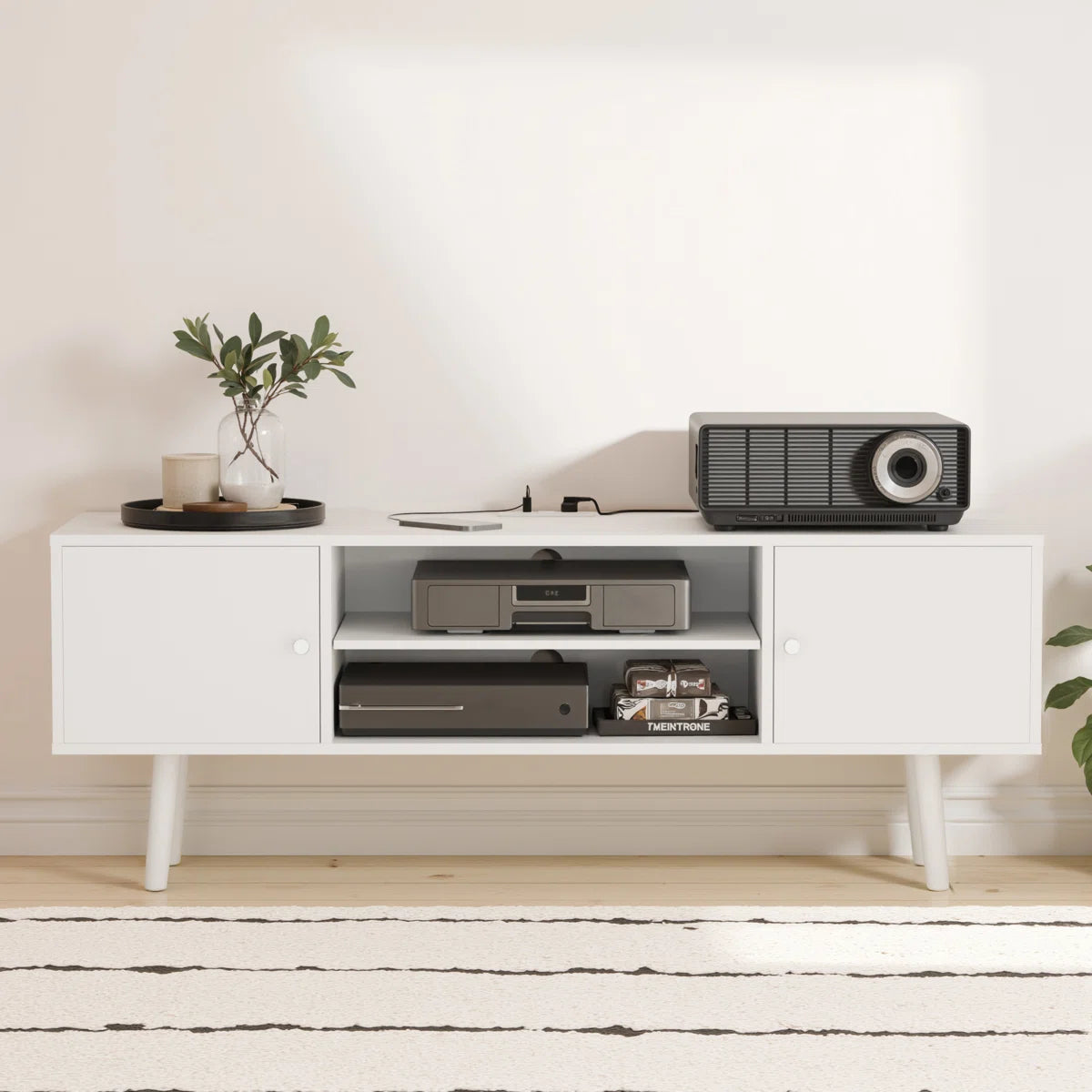 [Width 135cm] T12 TV Table MDF 135*40*50 TVT1580012