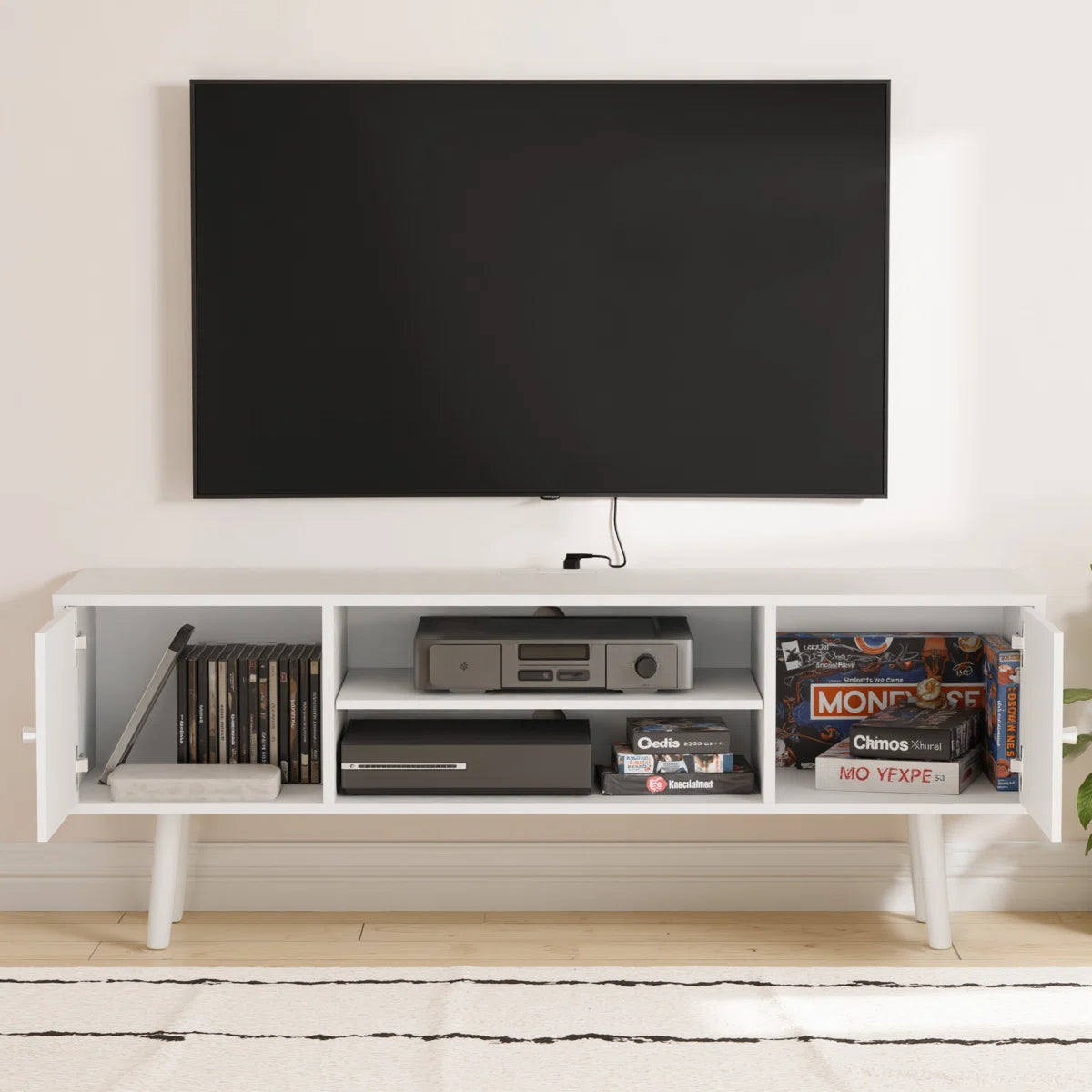 [Width 135cm] T12 TV Table MDF 135*40*50 TVT1580012