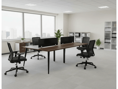 A23 Workstation 4 Seats MDF 240*120*75 WS1580023 - Furnile