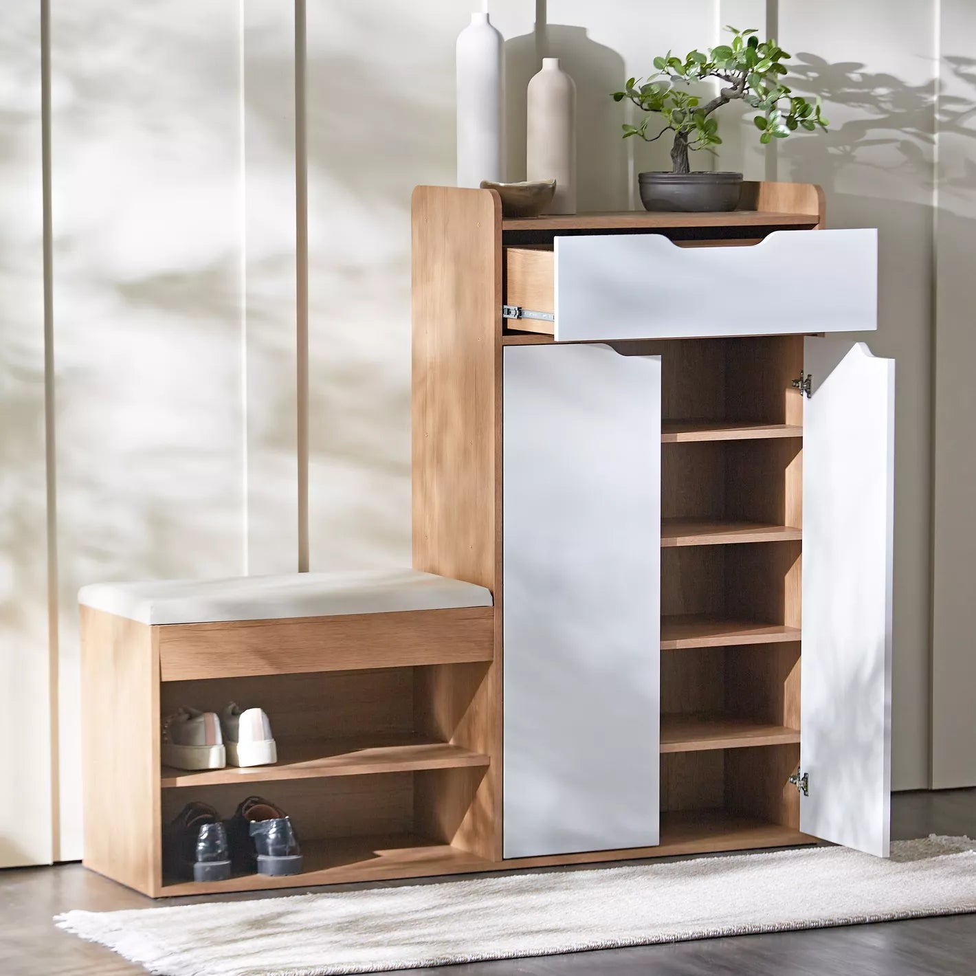 SELENA - Shoe Cabinet 131*35*120 SC116985