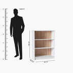 G14 Bookcase – MDF, 80x28x106cm