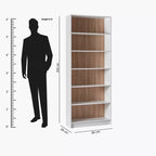 G13 Bookcase – MDF, 80x28x202cm