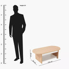 CT03 Coffee Table – MDF, (120x59x42cm)