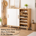 G02 Shoe Cabinet – MDF, 120x40x95cm