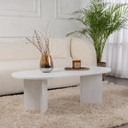 IRENE Coffee Table – MDF, (119x60x40cm), White