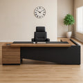 D27 Manager L-Shape Desk MDF 220*160*75 MD1580027