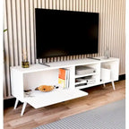 [Width 140cm] T02 TV Table MDF 140*30*45 TVT1580002