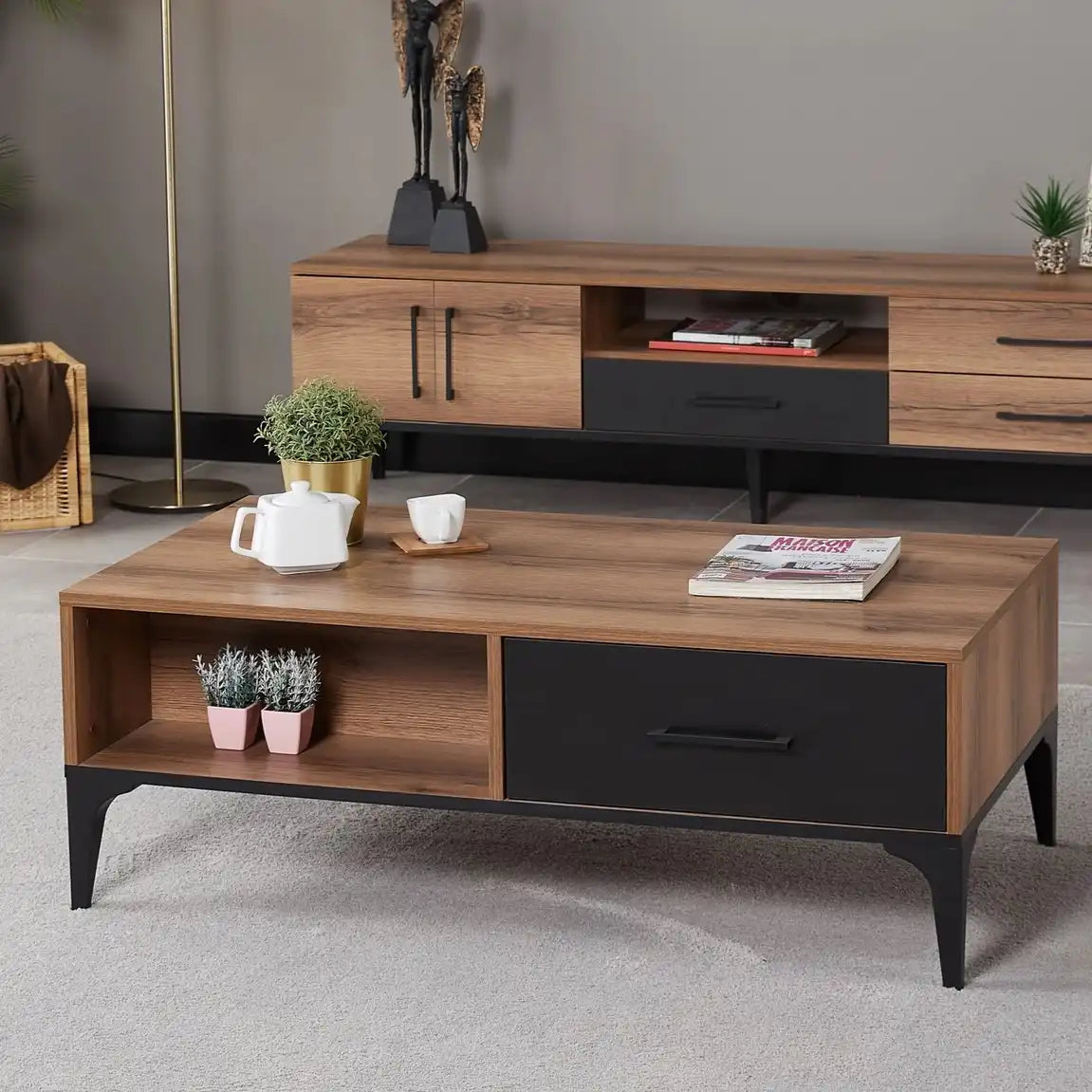 CT04 Coffee Table MDF 120*65*44 CT1580004