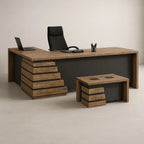 D25 Manager L-Shape Desk MDF 200*160*75 MD1580025