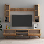 T32 Modern TV Unit, MDF - 180x35x48cm