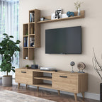 T30 Modern TV Unit, MDF - 180x35x48cm