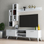 T30 Modern TV Unit, MDF - 180x35x48cm
