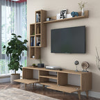 T30 Modern TV Unit, MDF - 180x35x48cm