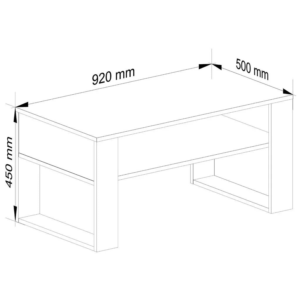 OLA - Coffee Table 92*50*45 CT1974856 - Furnile