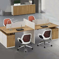 A05 Workstation 4 Seats MDF 240*120*75 WS1580005 - Furnile