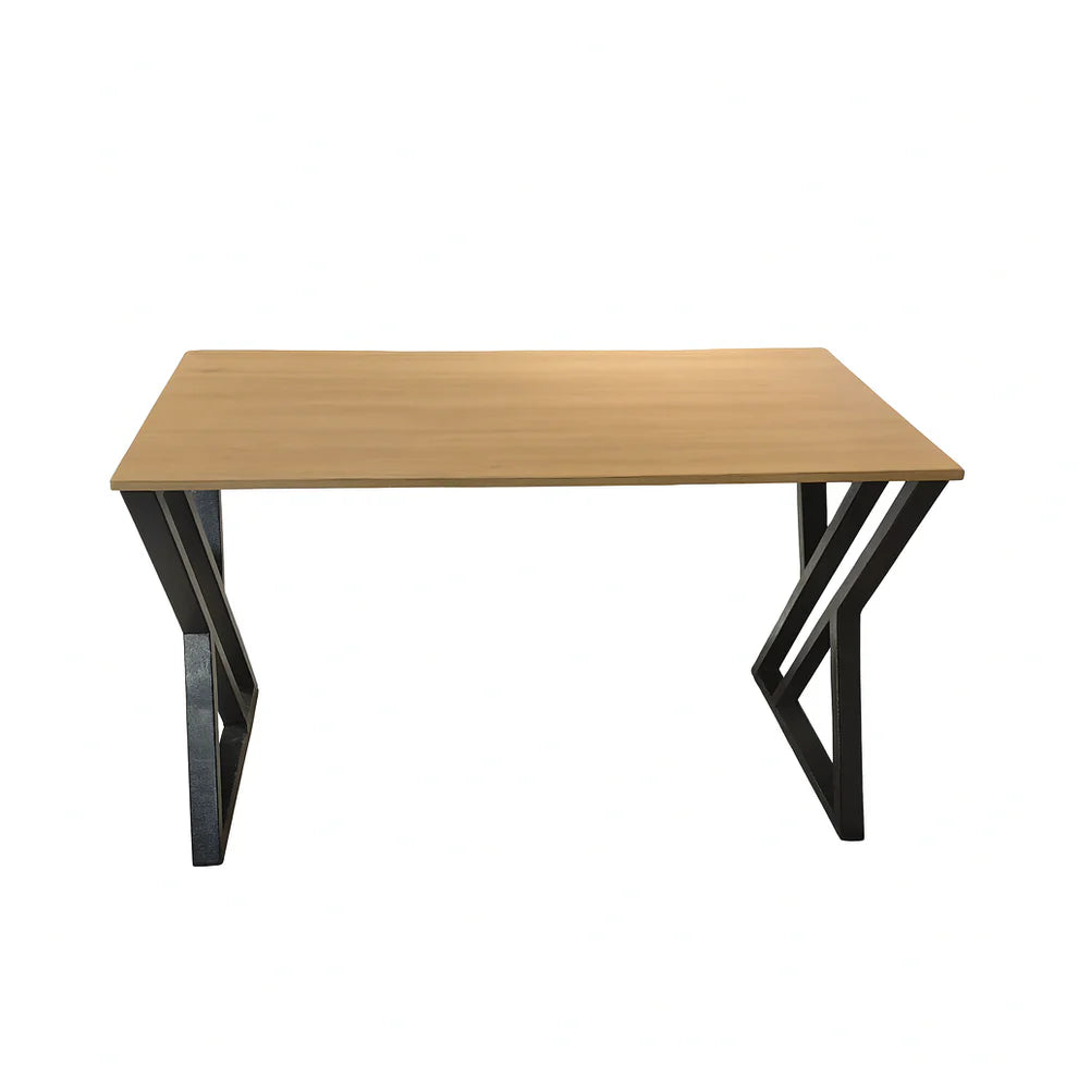 D06 Metal Straight Desk MDF Top 120*60 DSK1580006