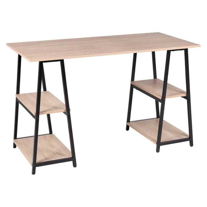 D07 Metal Straight Desk MDF Top 120*60 DSK1580007