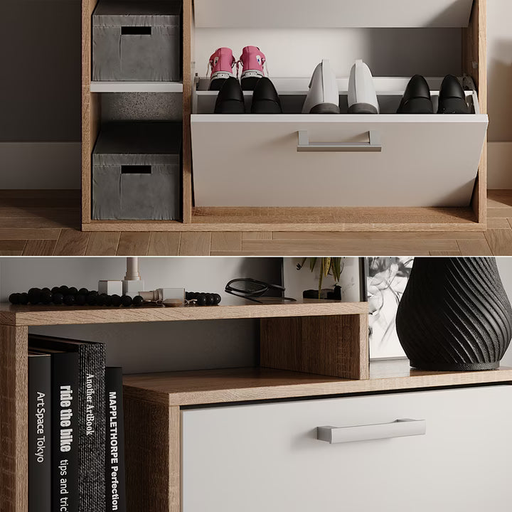 LORA - Shoe Cabinet 80*25*128.5 SCR186013