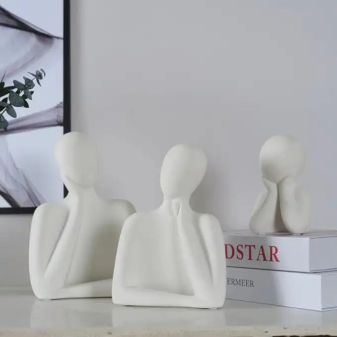V02 Pottery Vase Set 3pcs V1580002