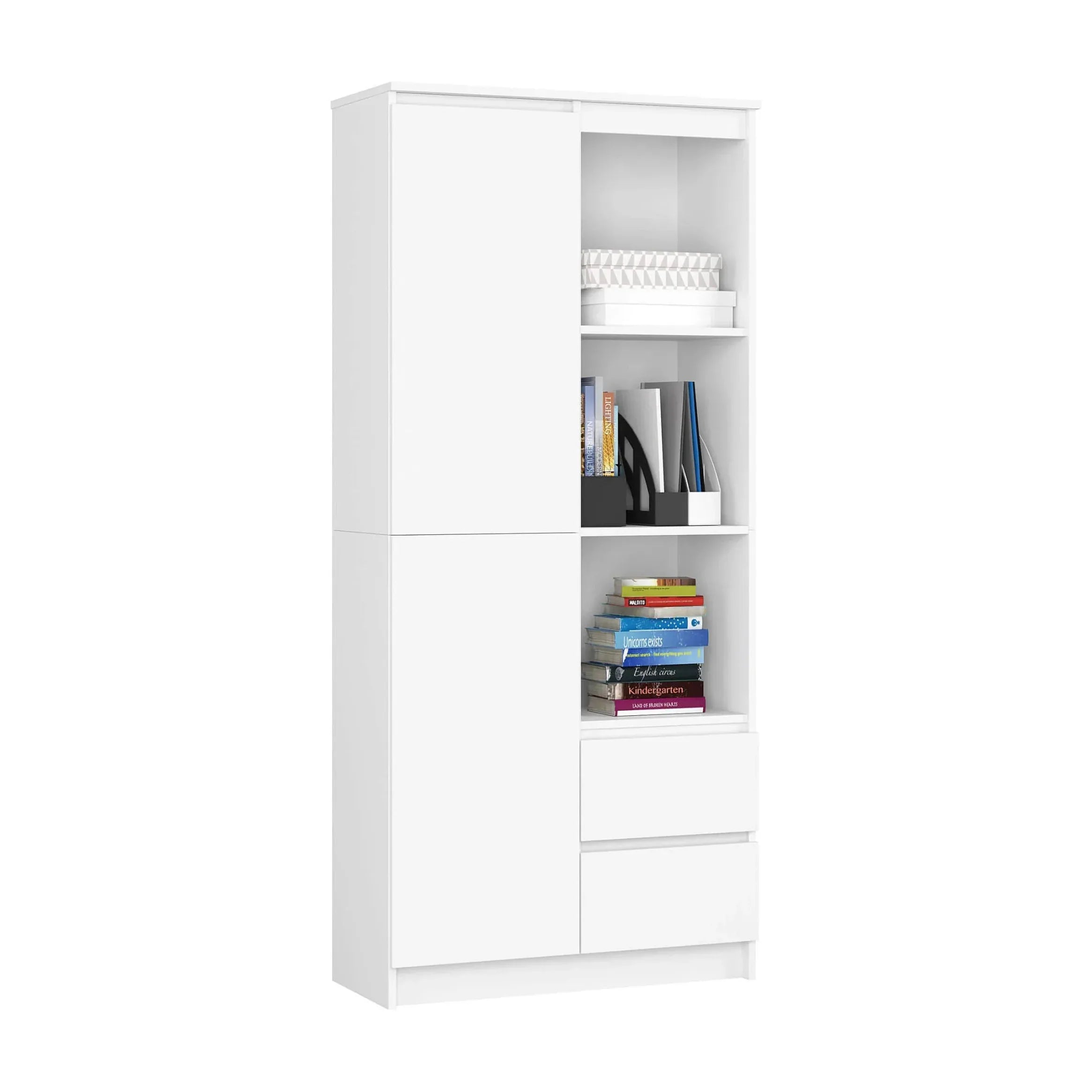 LILY - Bookcase 81*36*180 BKC100158 - Furnile