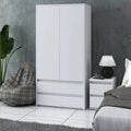 EDMUND - Wardrobe 90*50*180 WD114142 - Furnile