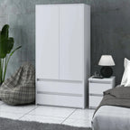 EDMUND - Wardrobe 90*50*180 WD114142 - Furnile