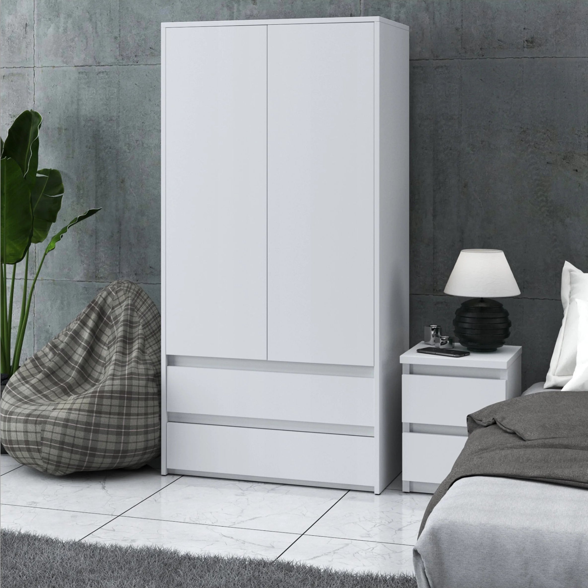 EDMUND - Wardrobe 90*50*180 WD114142