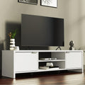 T37 Modern TV Unit, MDF - 145x38x40cm