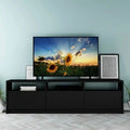 T25 Modern TV Table with 3 Doors  – MDF, (160x30x45cm)