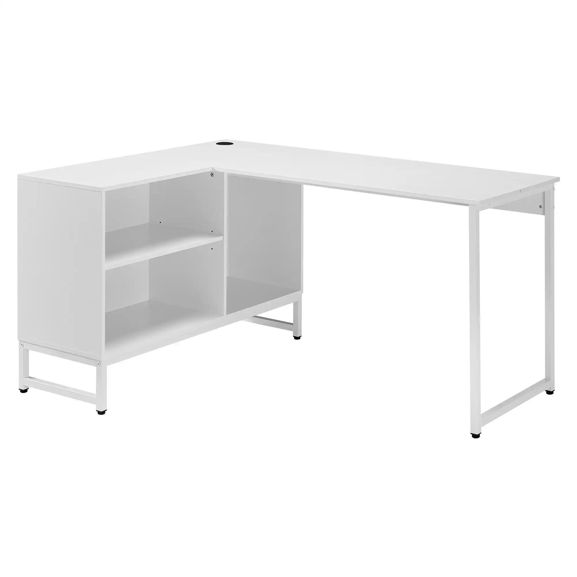 D12 Metal L-Shape Desk MDF Top 150*110 DSK1580012-1