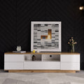 T38 Modern TV Unit, MDF - 180x38x45cm