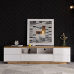 T38 Modern TV Unit, MDF - 180x38x45cm