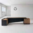 D27 Manager L-Shape Desk MDF 220*160*75 MD1580027