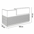 R05 Reception Counter MDF 160*65*117 RC1580005