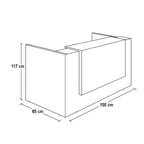 R03 Reception Counter MDF 100*65*117 RC1580003