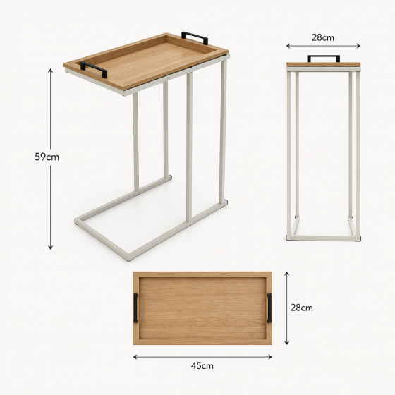 KIVA - Side Table 28*45*59 ST4571810