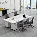 A16 Workstation 4 Seats MDF 240*120*75 WS1580016 - Furnile
