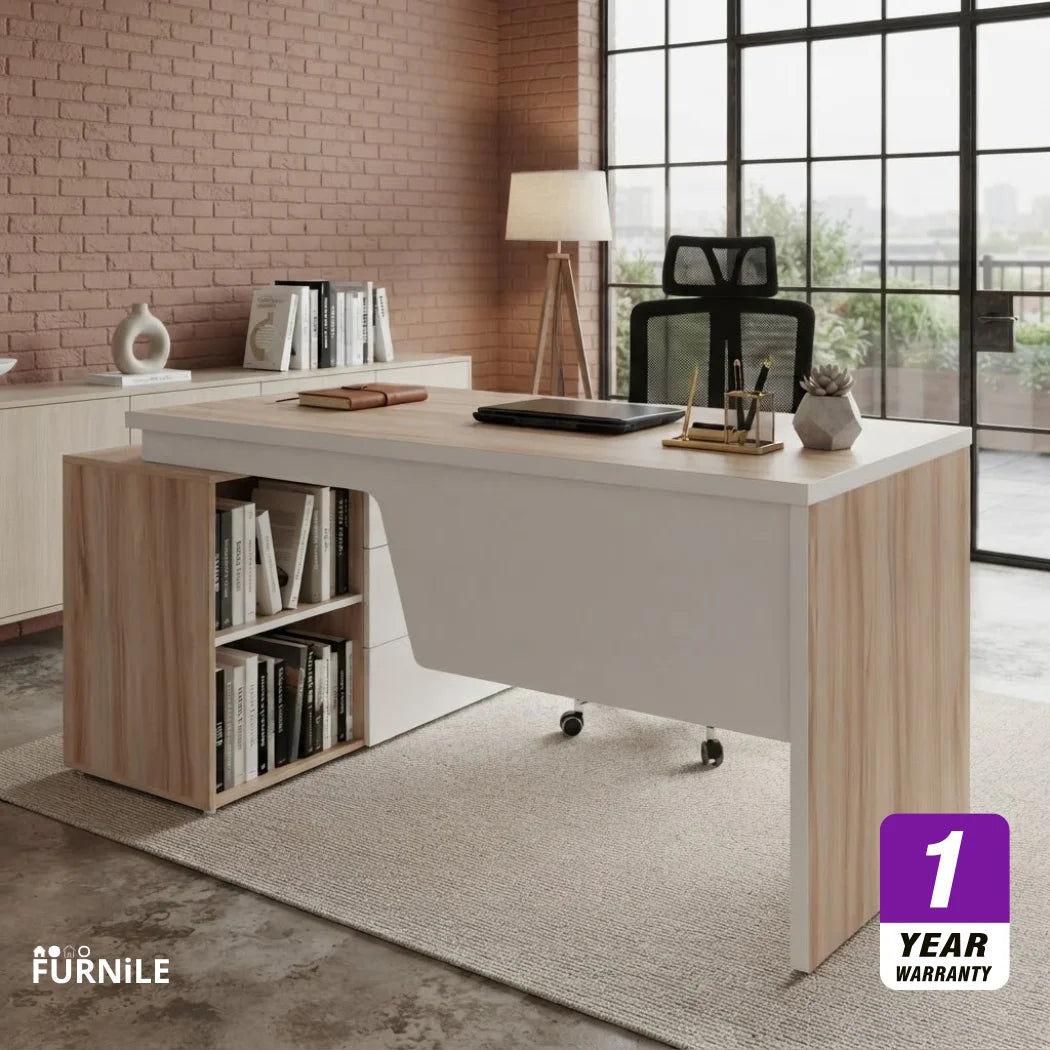 D32 Manager L-Shape Desk