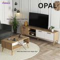 OPAL - Table Set 2pcs TV Unit & Coffee Table TS134628 - Furnile