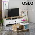 OSLO - Table Set 2pcs TV Unit & Coffee Table TS136289 - Furnile